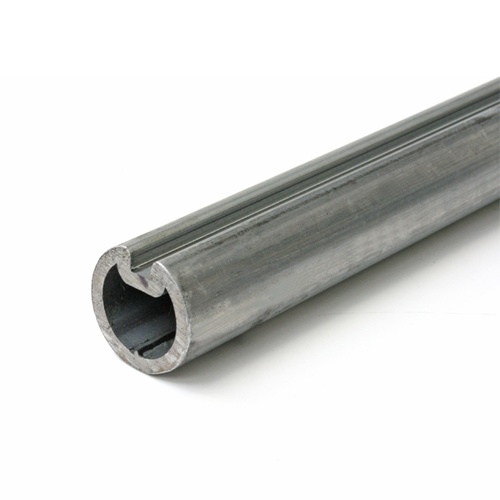 Arbre creux rainuré de 25.4 mm acier galva pour garage - 1.50m